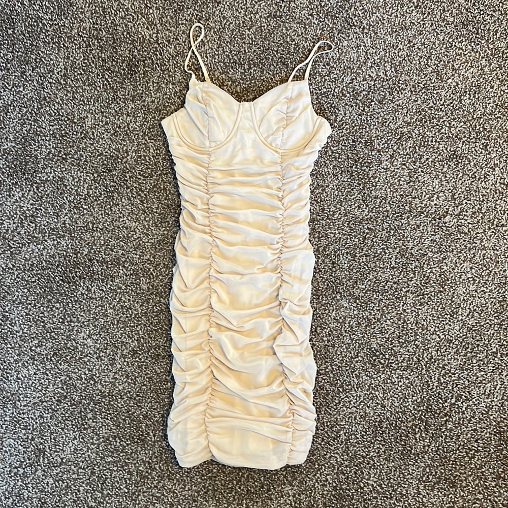 Champagne Bodycon Dress